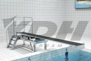 VDH 1 Meter diving stand with side entrance