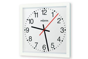 Clock for use in pool hall
