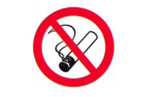 Symboolbord niet roken