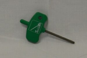Screwdriver for use with screw T10