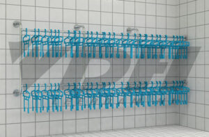 Wardrobe rack wall model